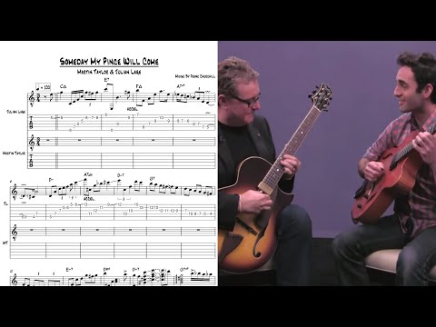 Martin Taylor & Julian Lage - Someday My Prince Will Come (Transcription)