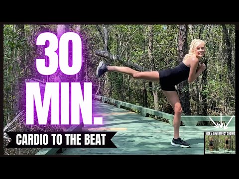 🔥KNOCKOUT🔥 CARDIO IN 30 MIN 🔥 HIIT TO THE BEAT 🔥 BURN MAJOR CALORIES 🔥 HIGH/LOW IMPACT SCREEN