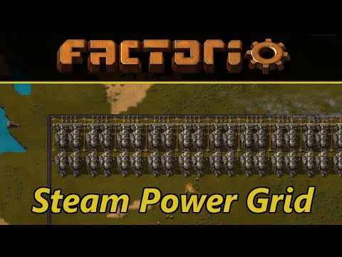 Factorio Tutorial | Steam Power Grid