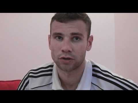 Edgars Gauračs pēc spēles pret Gruziju