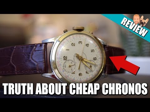 My $150 Vintage Cimier Chronograph Review Video