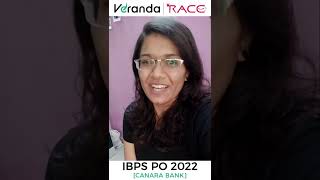 Ms. SANTHANA LAKSHMI - IBPS PO (Canara Bank) | Veranda Race