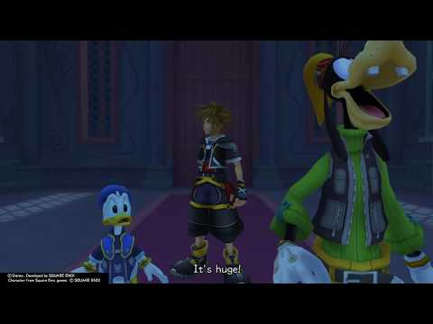 Kingdom Hearts II Final Mix (PS4) Cutscene #109 - Sora and Party arrive at Beast's Castle