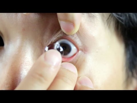 Put On Contact Lenses in 10 seconds