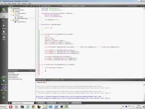 QT Creator tutorial easy way to understand input output clear 3