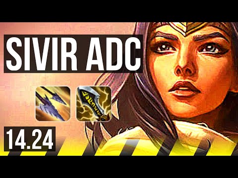 SIVIR & Senna vs JHIN & Rell (ADC) | NA Master | 14.24