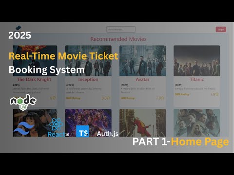 Part 1: Real-time Movie Ticket Booking System using MERN | Full Project + Admin Dashboard (2025)
