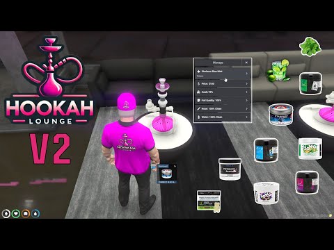 HOOKAH LOUNGE JOB V2 | ESX/QBCORE