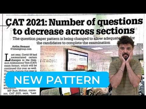 Breaking News: CAT 2021 Number of questions to decrease across sections - IIM Ahmedabad | TOI News
