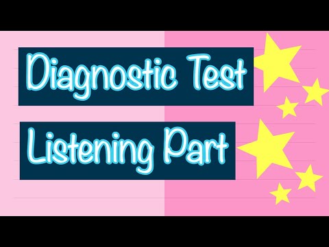 Diagnostic Test/ Listening Part
