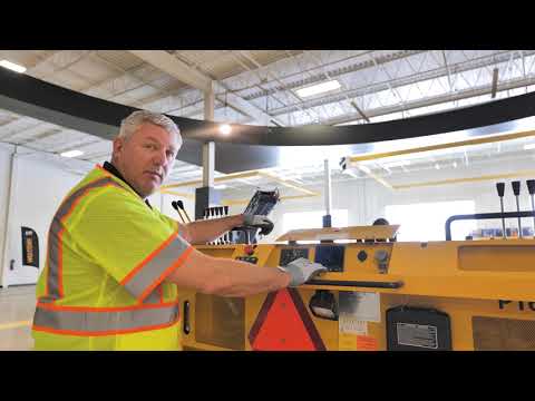 Weiler P65 Commercial Paver -  Controls