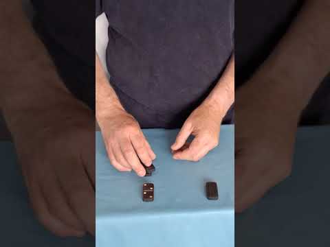 Dizzy Dominoes (Mahogany) by Gallus Magic (2)