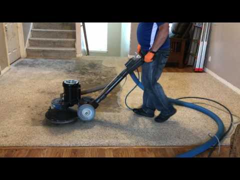 Shocking Before and After video - Carpet cleaning