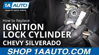 How to Replace Ignition Lock Cylinder 07-13 Chevy Silverado