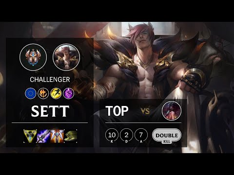 Sett Top vs Akali - EUW Challenger Patch 10.19