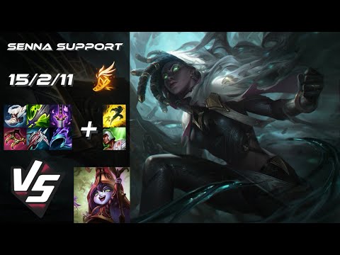 SUPPORT Senna vs Lulu - EU Grandmaster Patch 14.5.1