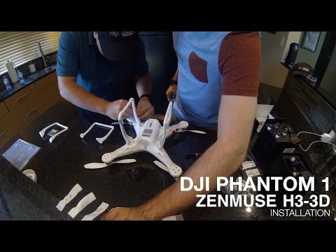 DJI Phantom 1 Zenmuse H3-3D Gimbal Install Guide - Part 03: Preparing For Solder