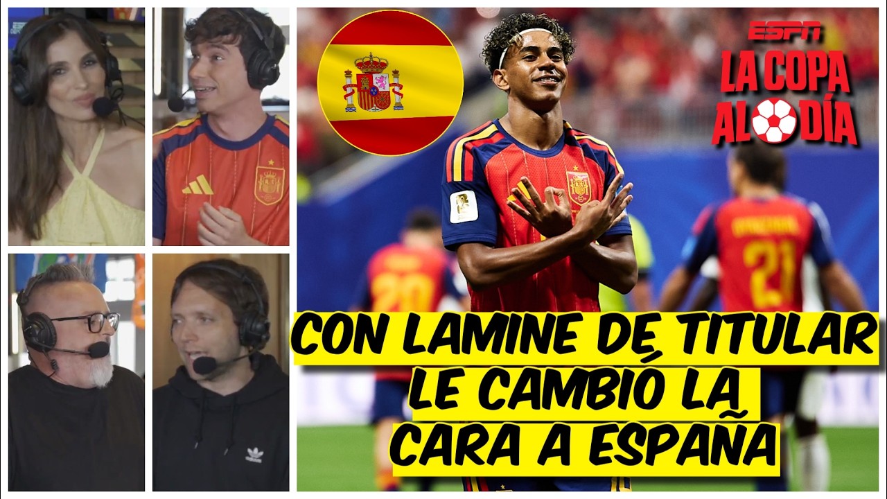 DE LA MANO de LAMINE YAMAL, ESPAÑA GOLEÓ y GUSTÓ pero OJO que hay que CUIDARLO | La Copa al Día