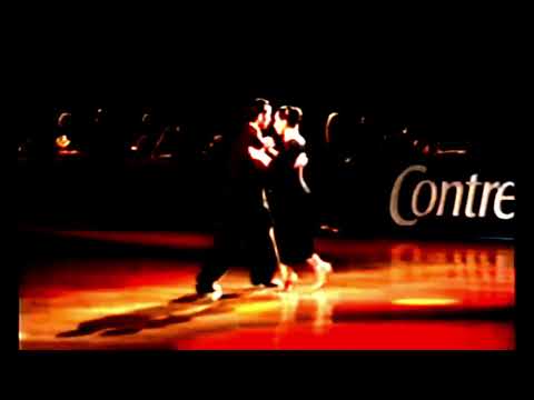  Teresa Cunha  and  Pablo Veron  are  dancing  to  the  milonga  "  Orillera  "  by  Francisco Canaro  in  1994