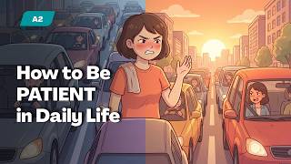 How to Be Patient in Daily Life | Easy English Conversation
