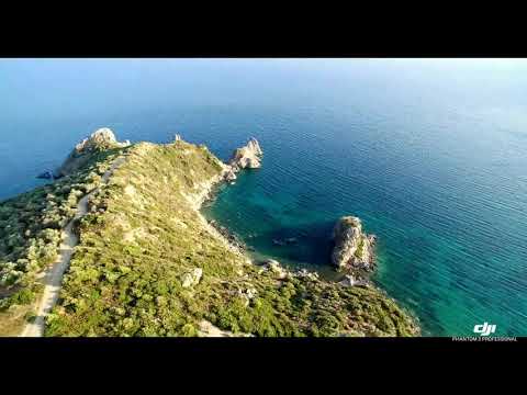 Tsilia, Tarti & Fara beaches at Gera municipality of Lesvos