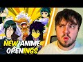 What Is THIS?! | New Anime Fan Reacts To ANIME OPENINGS For The First Time