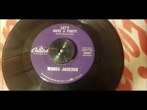 Wanda Jackson - Let's Have A Party - 1960 Rockabilly - Capitol 4397