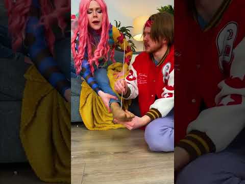 NOO ! What Happened To My Leg !😭🦵 #prank #funny #shorts