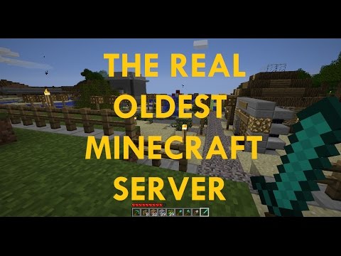 The REAL Oldest Minecraft Server (Not 2b2t)