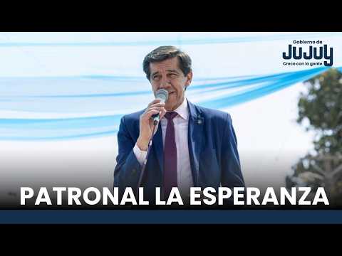 📿 FIESTA PATRONAL I Carlos Sadir anunció obras de infraestructura para La Esperanza