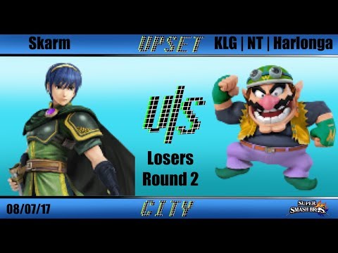 Upset City #3 - Skarm (Marth) vs KLG | NT | Harlonga (Wario)