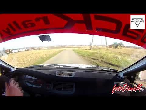 M.Cieślar/L.Polok Rajd o Puchar Wójta Gminy Gaszowice 08.04.2018r Honda Civic OS6