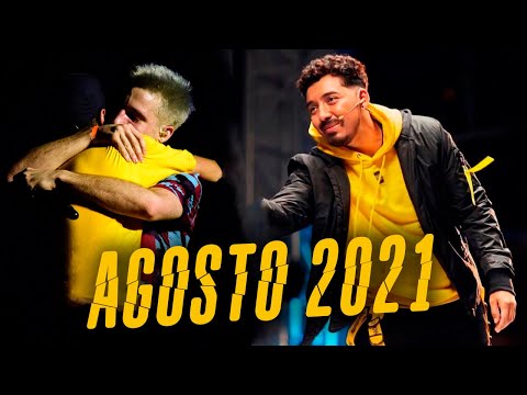 Las MEJORES RIMAS del MES de AGOSTO 2021 | Batallas de Gallos (Freestyle Rap)
