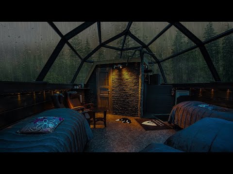 Rain Sounds For Sleeping - Heavy Rain and Thunder Sound at Night - Relax Sleep Sounds