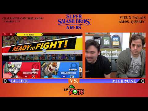 SSBA Ultimate #7 - BigJeQC (Samus) vs Michoune (Bowser) - Tour 3
