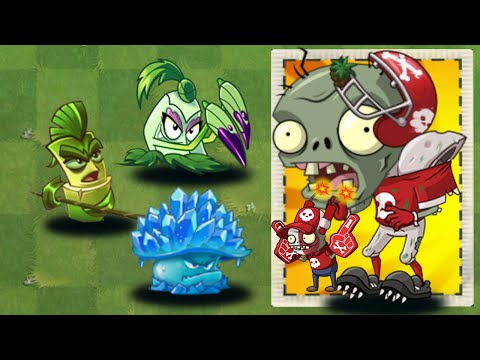 50 Team Plant Max Level Vs 20 All Star Zombies level 10  - Who Will Win? -  Pvz 2 Challenge