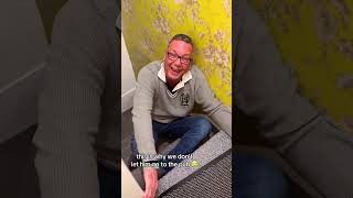 Drunk dad trying to get upstairs 😅