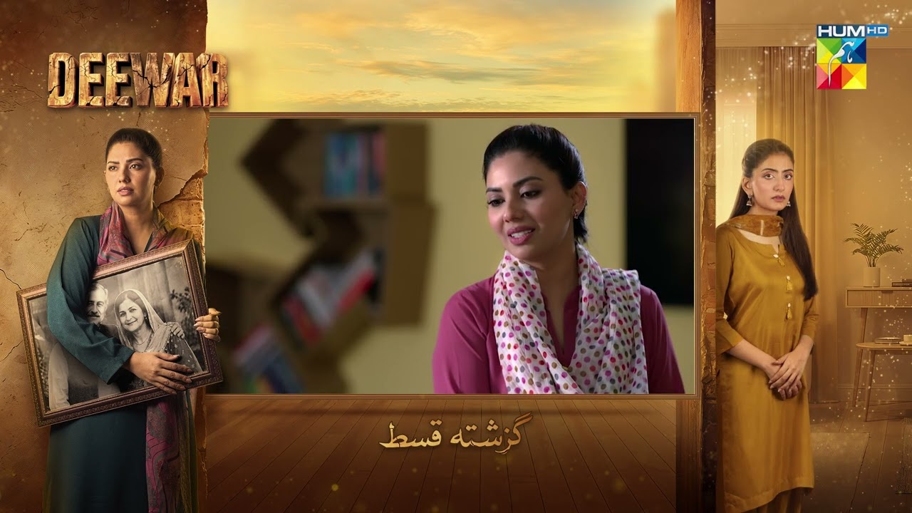 Deewar - Recap Episode 09 - [ Sunita Marshall & Ali Abbas ] HUM TV