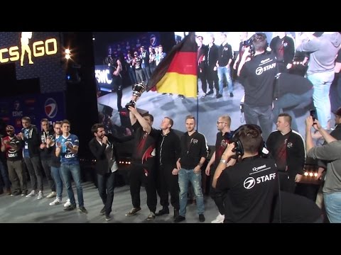 Alternate aTTax champions of ESWC 2016 Paris! Winning moment #CyberWins winners emotions