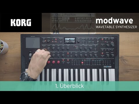 KORG modwave Master Class - Folge 1: erster Überblick