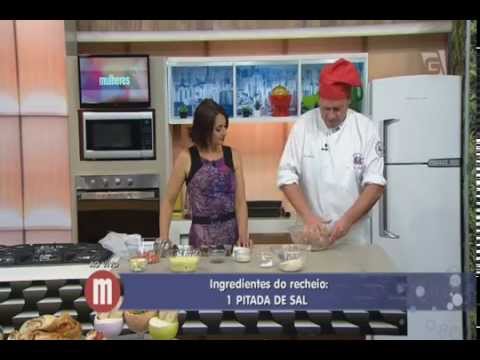 Alexandre Franciulli - Gazeta - Mulheres 23/09/2014 - Receita de rocambole de carne com queijo