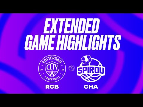 Rotterdam City Basketball vs. Spirou Basket Extended Game Highlights