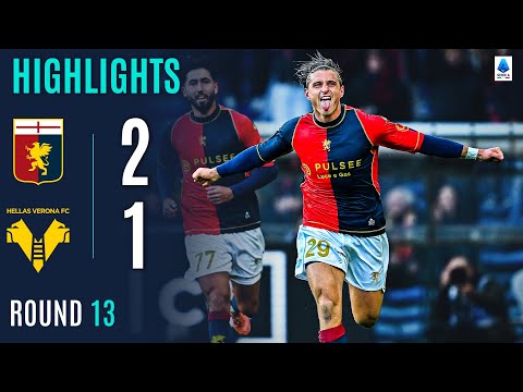 GENOA-VERONA 2-1 | HIGHLIGHTS | De Rossi gets first win with Genoa | SERIE A 2025/26