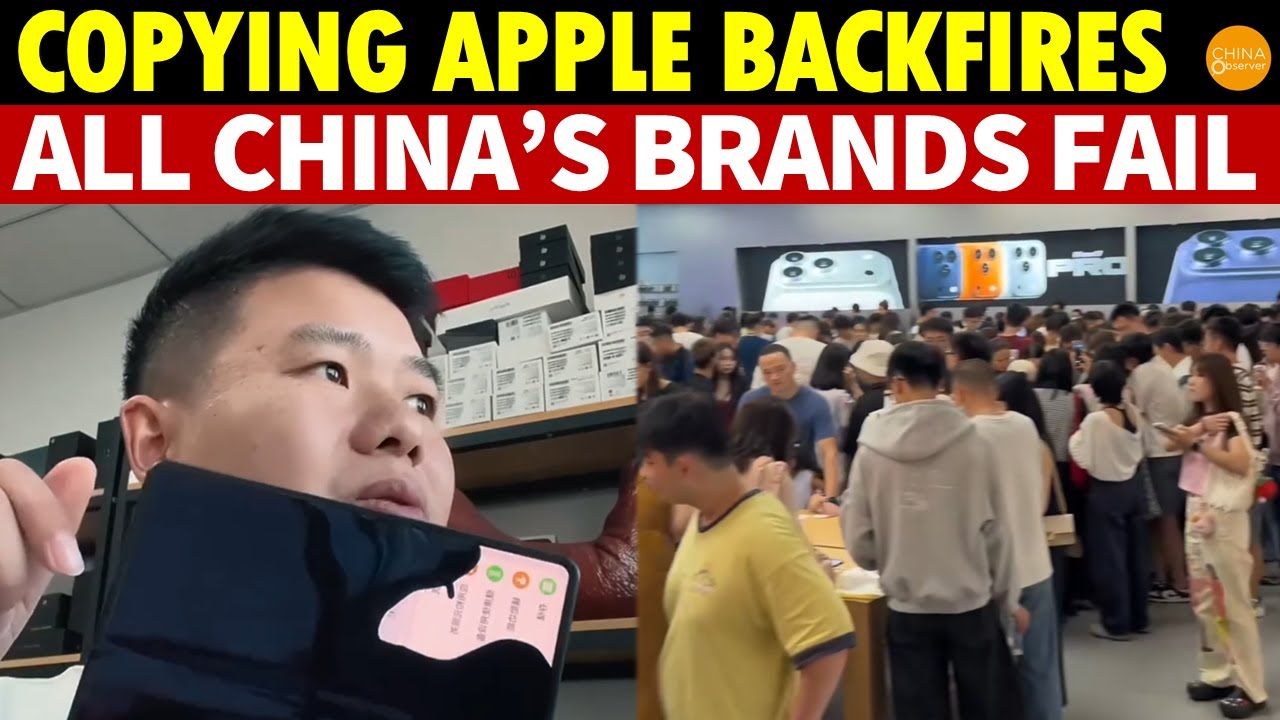 Copying Apple Backfires! All of China’s Domestic Brands Fail, iPhone Leads with 10 Million Sales