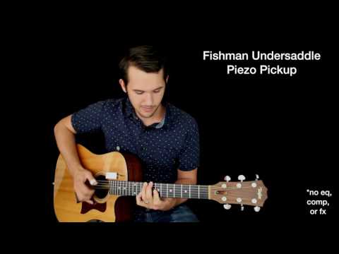 Acoustic Guitar Pickup & Mic Comparison - K&K, L.R. Baggs, iSolo, Fishman Piezo