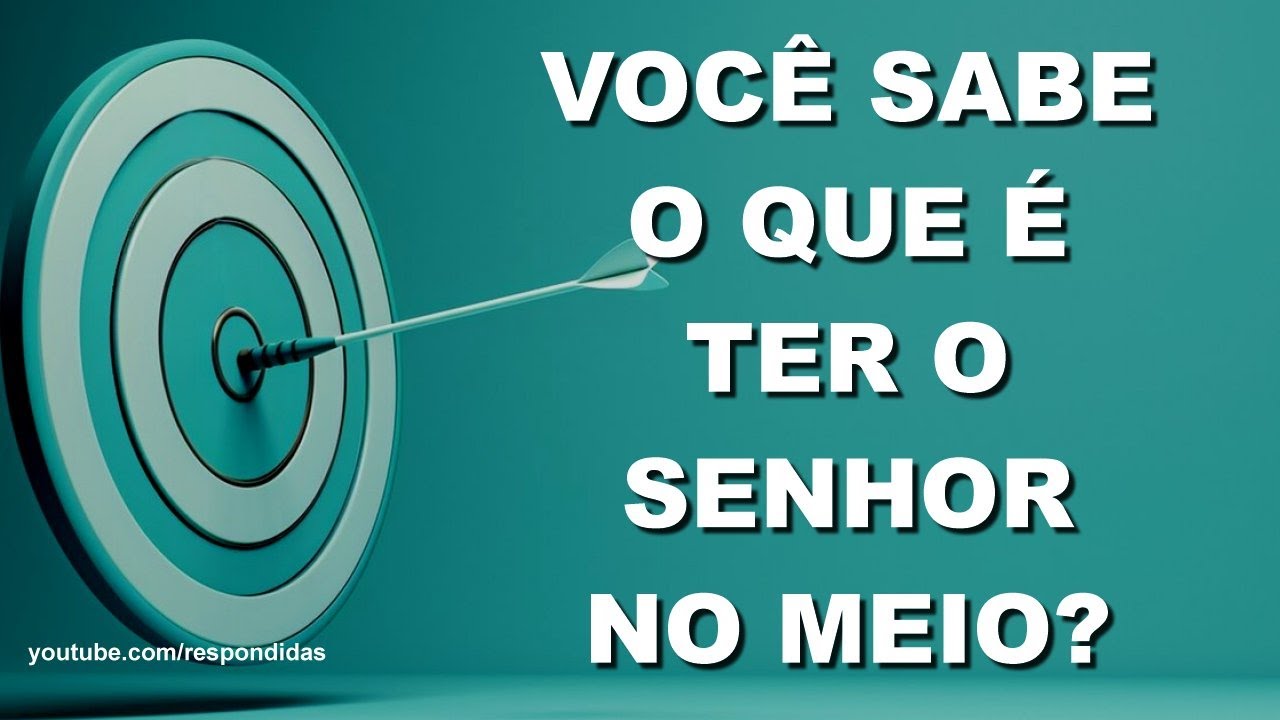 VOCÊ SABE O QUE É TER O SENHOR NO MEIO? Mateus 18:20 - Mario Persona