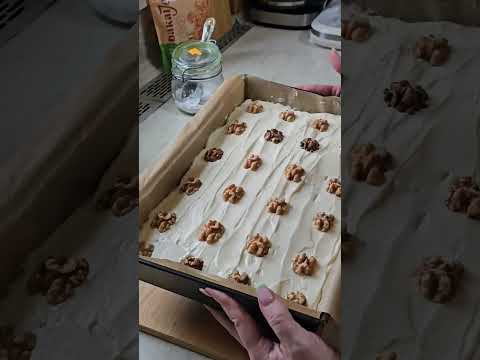 Carrot Cake with Mascarpone Cream - Delicious