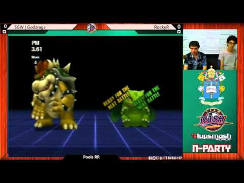 Smash PhD 3 PM 3 61 Singles   SGW Godzrage vs RockyR Pools