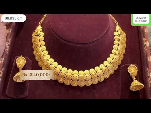 Tanishq Lightweight 7 grams Onwards Necklace Set Collection 2k26 | 