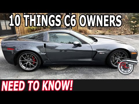 10 Things Every C6 Corvette Owner Should Know (Secrets & Tips!)